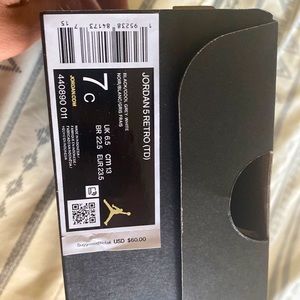 Jordan 5 retro black/cool grey